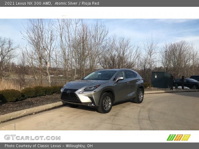 2021 Lexus NX 300 AWD in Atomic Silver