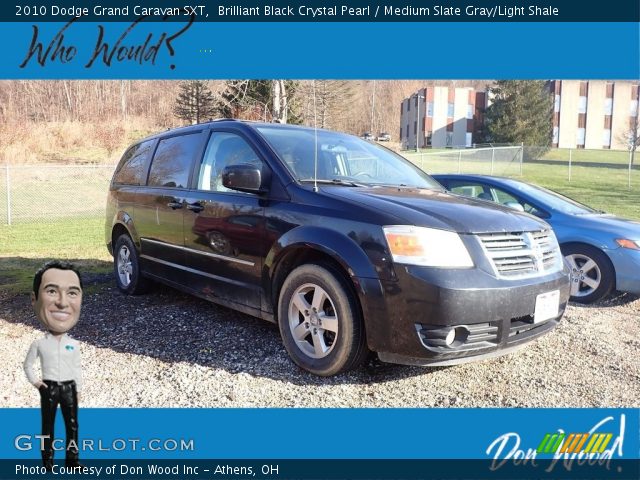 2010 Dodge Grand Caravan SXT in Brilliant Black Crystal Pearl