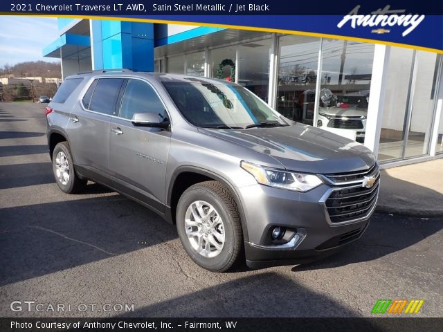 2021 Chevrolet Traverse LT AWD in Satin Steel Metallic