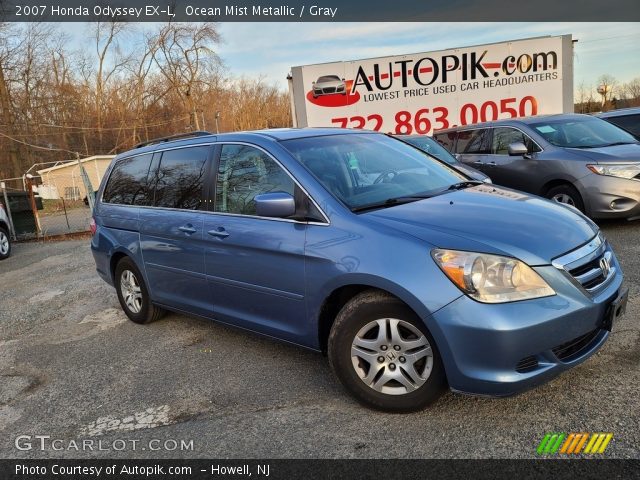 2007 Honda Odyssey EX-L in Ocean Mist Metallic