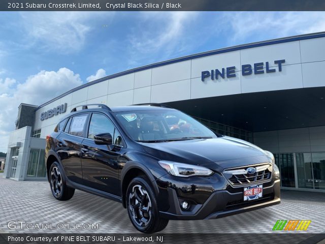 2021 Subaru Crosstrek Limited in Crystal Black Silica