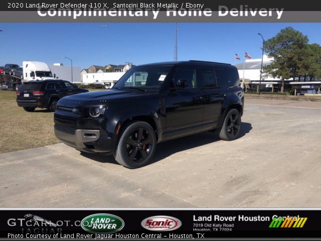 2020 Land Rover Defender 110 X in Santorini Black Metallic