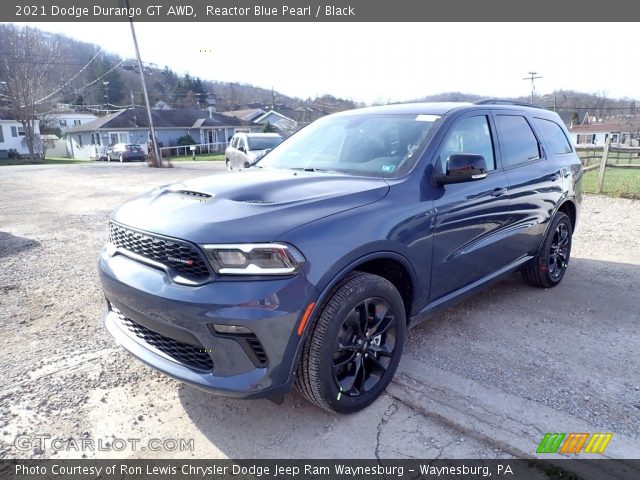 2021 Dodge Durango GT AWD in Reactor Blue Pearl