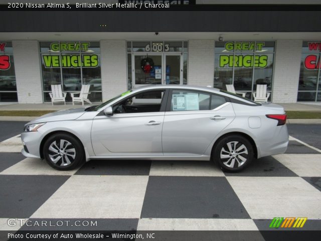 2020 Nissan Altima S in Brilliant Silver Metallic