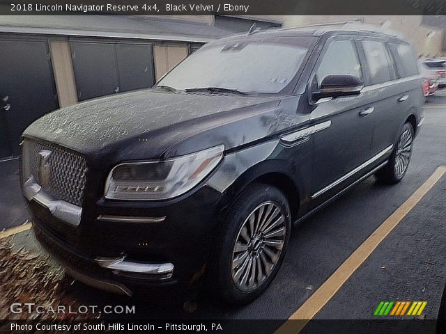 2018 Lincoln Navigator Reserve 4x4 in Black Velvet
