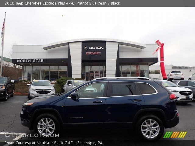 2018 Jeep Cherokee Latitude Plus 4x4 in Patriot Blue Pearl