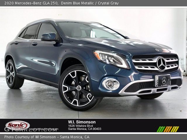 2020 Mercedes-Benz GLA 250 in Denim Blue Metallic