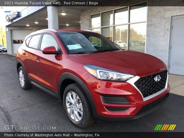 2021 Hyundai Tucson Value AWD in Red Crimson