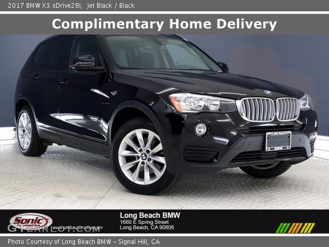 2017 BMW X3 sDrive28i in Jet Black