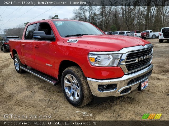 2021 Ram 1500 Big Horn Crew Cab 4x4 in Flame Red