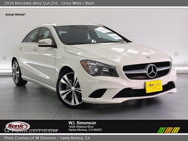 2016 Mercedes-Benz CLA 250 in Cirrus White