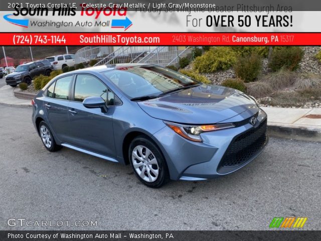 2021 Toyota Corolla LE in Celestite Gray Metallic