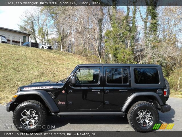 2021 Jeep Wrangler Unlimited Rubicon 4x4 in Black