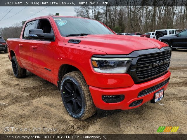 2021 Ram 1500 Big Horn Crew Cab 4x4 in Flame Red