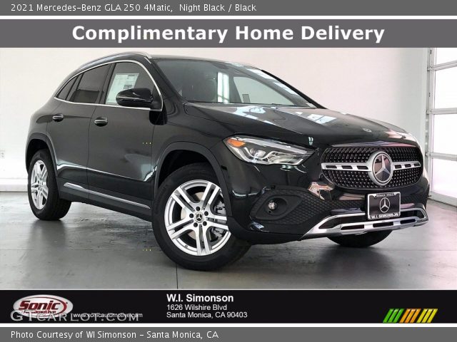 2021 Mercedes-Benz GLA 250 4Matic in Night Black