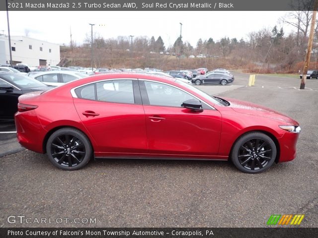 2021 Mazda Mazda3 2.5 Turbo Sedan AWD in Soul Red Crystal Metallic