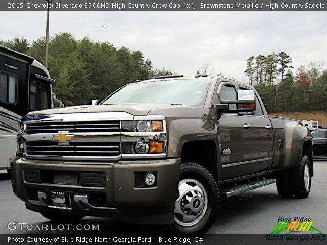 2015 Chevrolet Silverado 3500HD High Country Crew Cab 4x4 in Brownstone Metallic