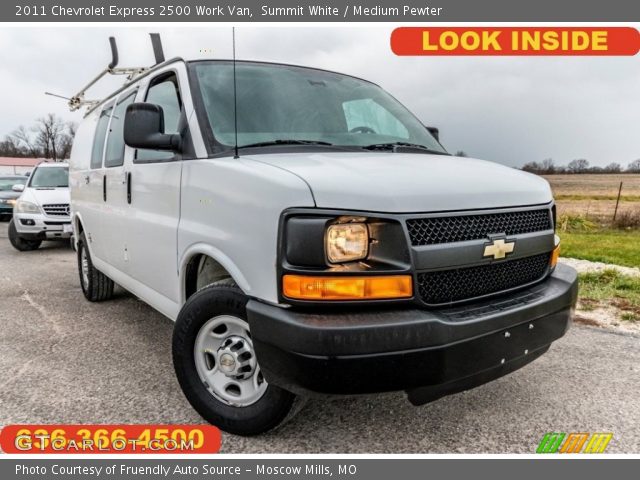 2011 Chevrolet Express 2500 Work Van in Summit White
