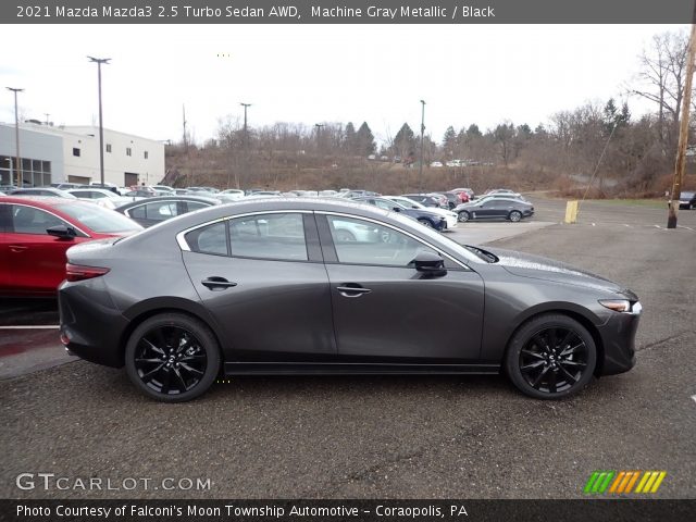 2021 Mazda Mazda3 2.5 Turbo Sedan AWD in Machine Gray Metallic