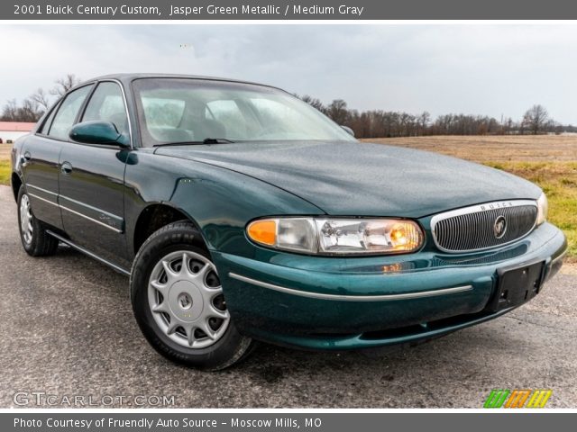 2001 Buick Century Custom in Jasper Green Metallic
