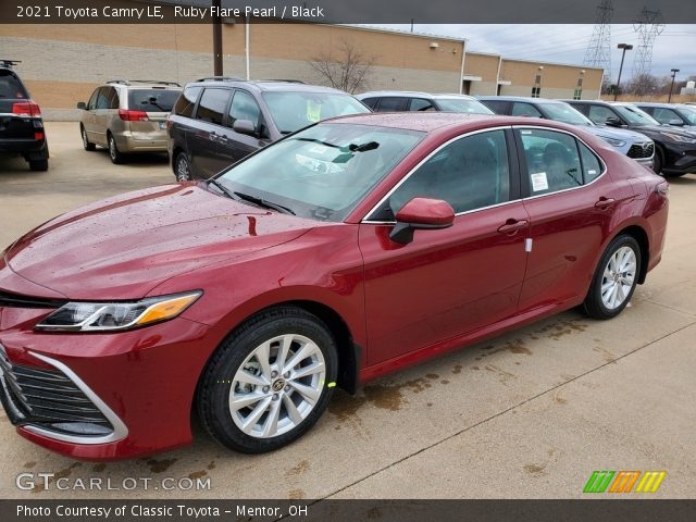 2021 Toyota Camry LE in Ruby Flare Pearl