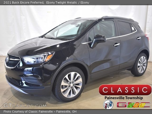 2021 Buick Encore Preferred in Ebony Twilight Metallic