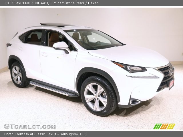2017 Lexus NX 200t AWD in Eminent White Pearl