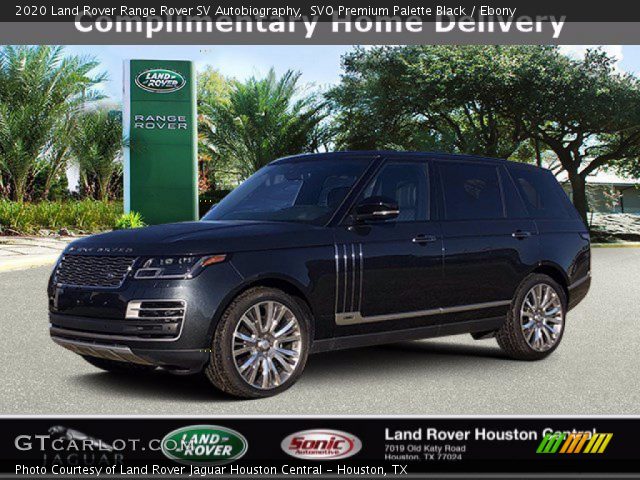 2020 Land Rover Range Rover SV Autobiography in SVO Premium Palette Black