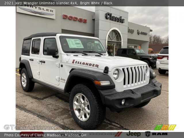 2021 Jeep Wrangler Unlimited Islander 4x4 in Bright White