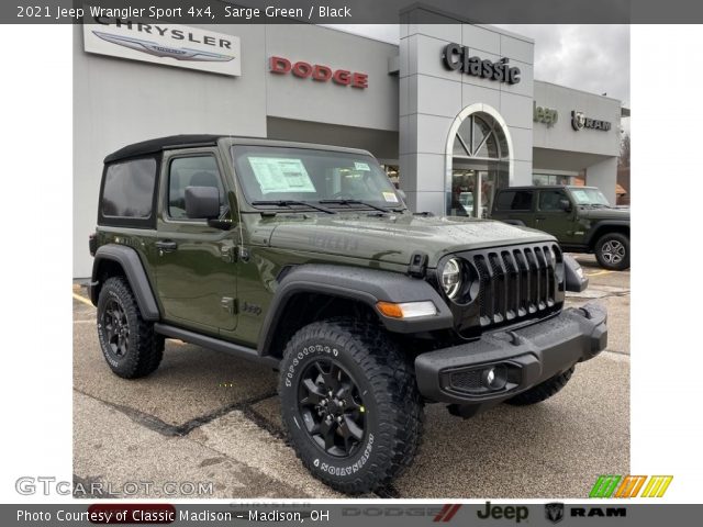 2021 Jeep Wrangler Sport 4x4 in Sarge Green