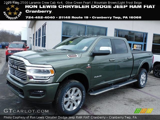 2020 Ram 2500 Laramie Crew Cab 4x4 in Olive Green Pearl