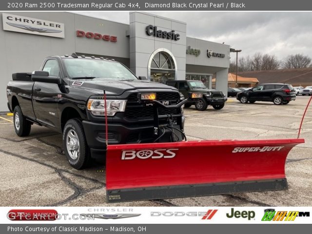 2020 Ram 2500 Tradesman Regular Cab 4x4 in Diamond Black Crystal Pearl