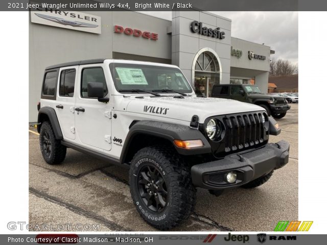 2021 Jeep Wrangler Unlimited Willys 4x4 in Bright White