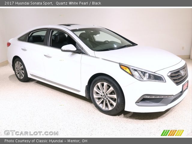 2017 Hyundai Sonata Sport in Quartz White Pearl