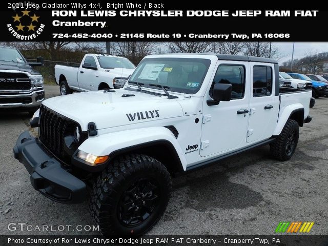 2021 Jeep Gladiator Willys 4x4 in Bright White