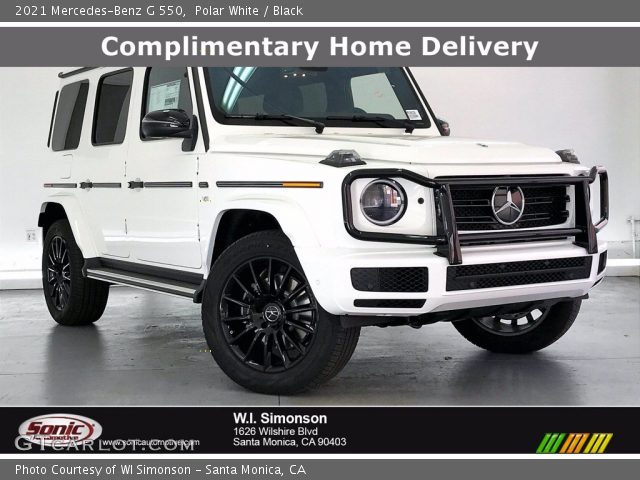 2021 Mercedes-Benz G 550 in Polar White