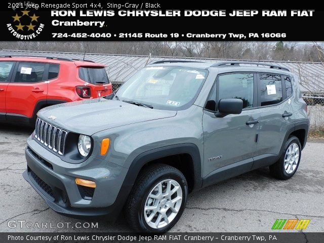 2021 Jeep Renegade Sport 4x4 in Sting-Gray