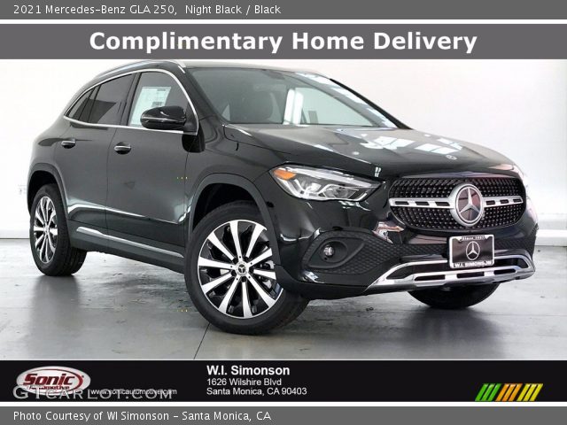 2021 Mercedes-Benz GLA 250 in Night Black