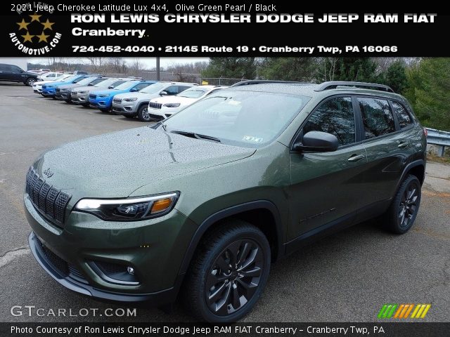 2021 Jeep Cherokee Latitude Lux 4x4 in Olive Green Pearl