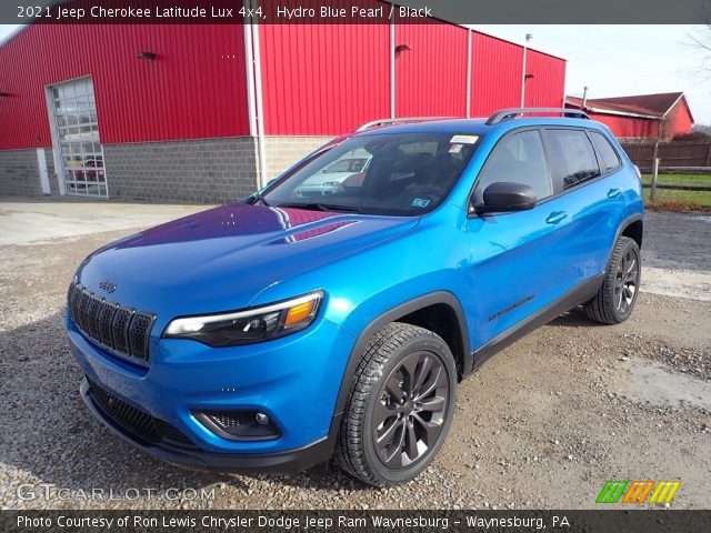 2021 Jeep Cherokee Latitude Lux 4x4 in Hydro Blue Pearl