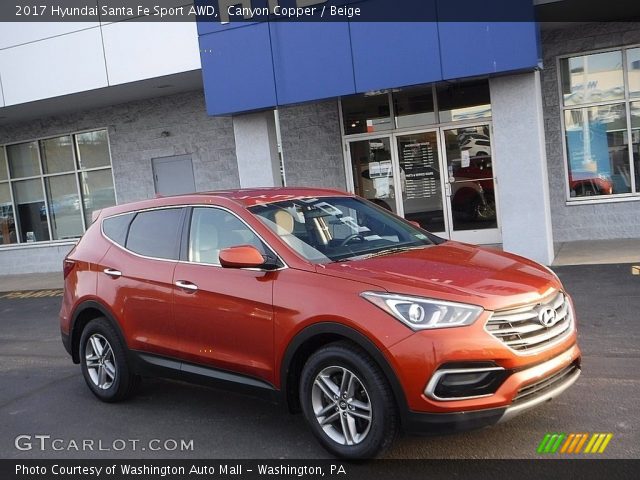 2017 Hyundai Santa Fe Sport AWD in Canyon Copper