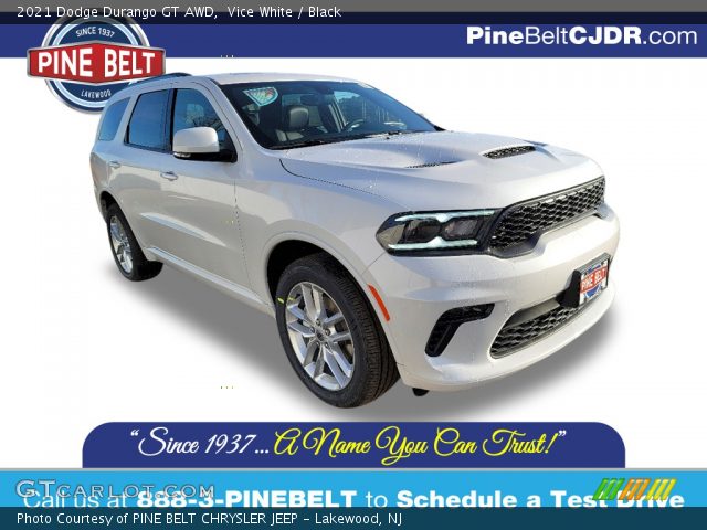 2021 Dodge Durango GT AWD in Vice White