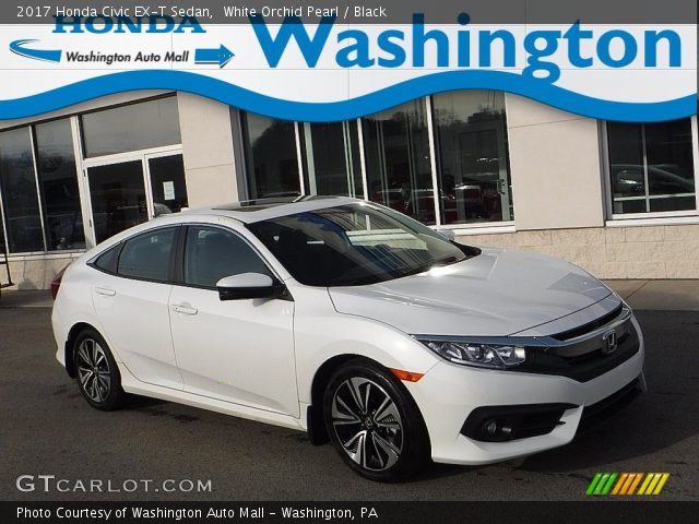 2017 Honda Civic EX-T Sedan in White Orchid Pearl