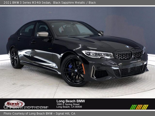 2021 BMW 3 Series M340i Sedan in Black Sapphire Metallic