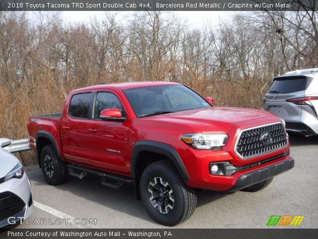 2018 Toyota Tacoma TRD Sport Double Cab 4x4 in Barcelona Red Metallic