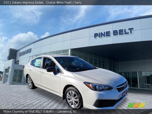 2021 Subaru Impreza Sedan in Crystal White Pearl