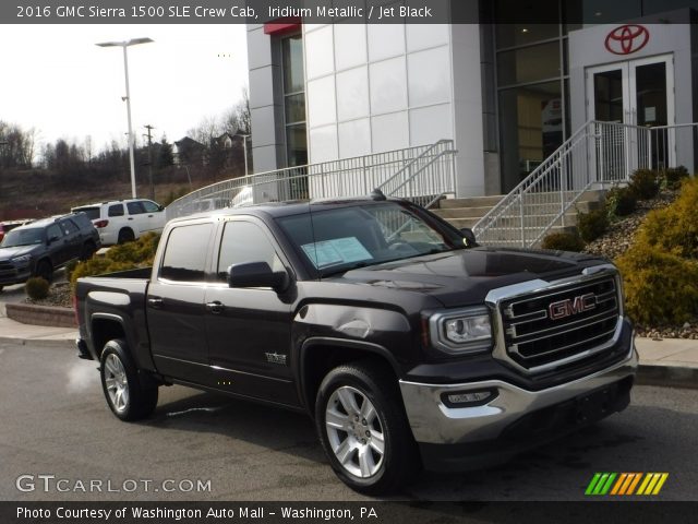 2016 GMC Sierra 1500 SLE Crew Cab in Iridium Metallic