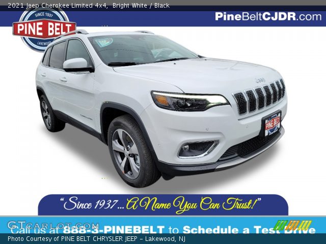 2021 Jeep Cherokee Limited 4x4 in Bright White
