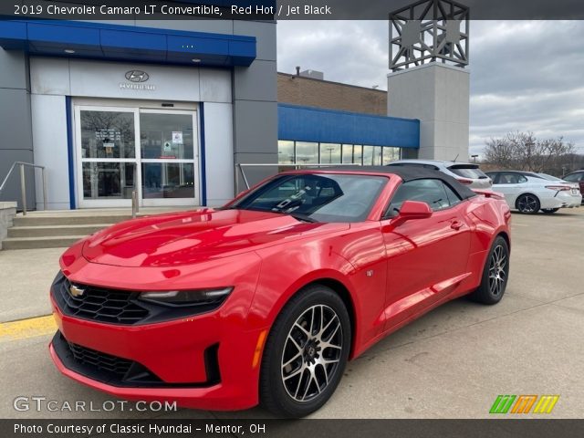 2019 Chevrolet Camaro LT Convertible in Red Hot