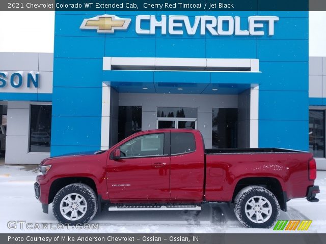 2021 Chevrolet Colorado WT Extended Cab in Cherry Red Tintcoat
